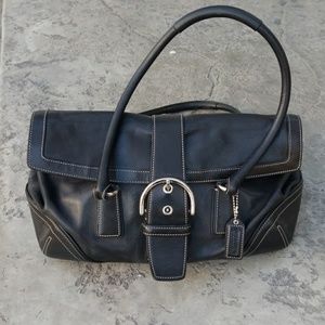 Coach leather satchel